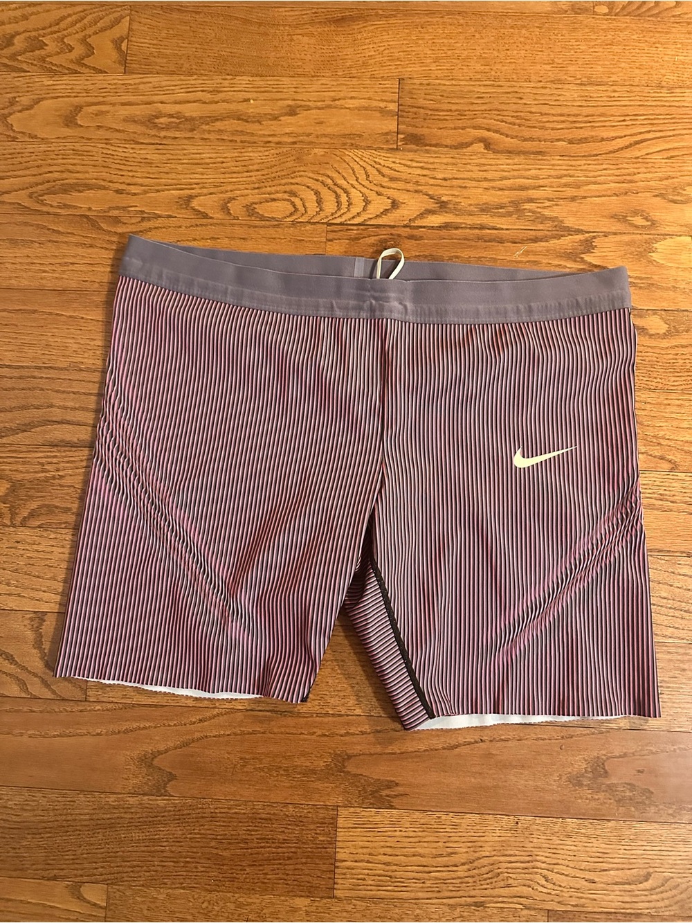 Nike Dri Fit ADV Running 1/2 Tights Hyper Pink Mens XXL